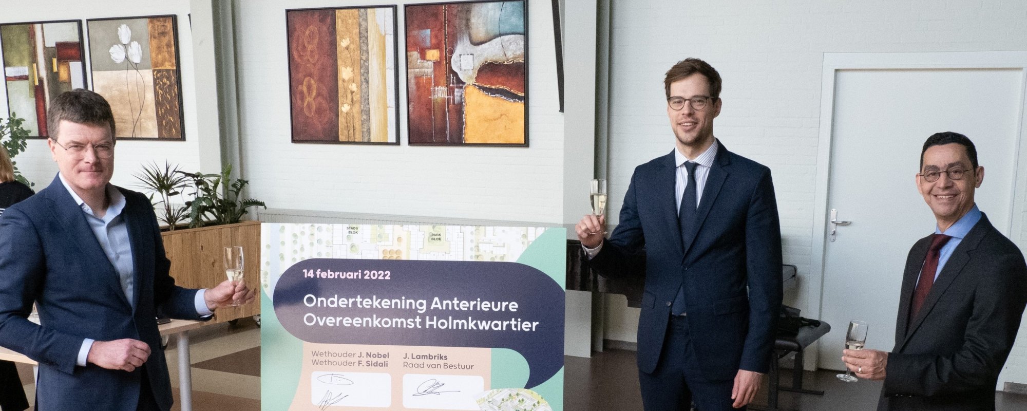 Holmkwartier weer een stap dichterbij